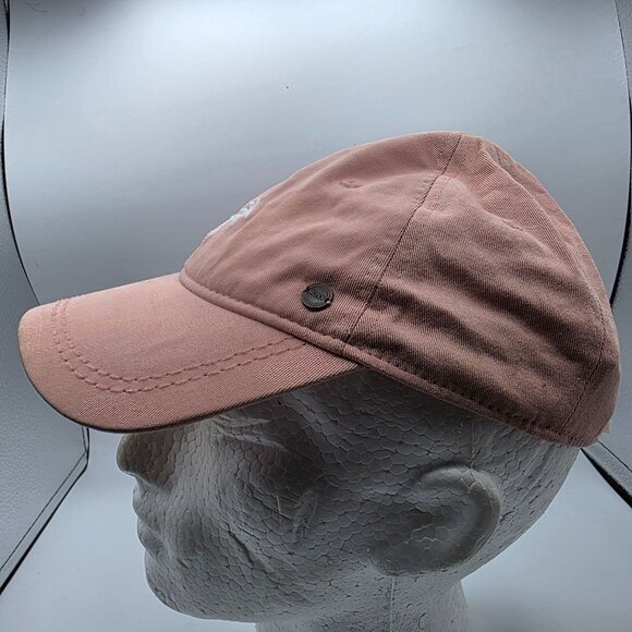 Roxy Next Level Womens Pink Palm Tree Baseball Cap Casual Embroidered Hat - Picture 2 of 9